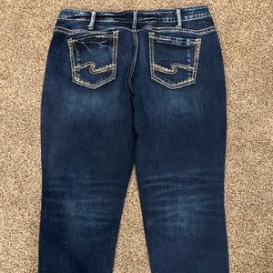 Women’s Silver Boyfriend Capris 16 x 25L